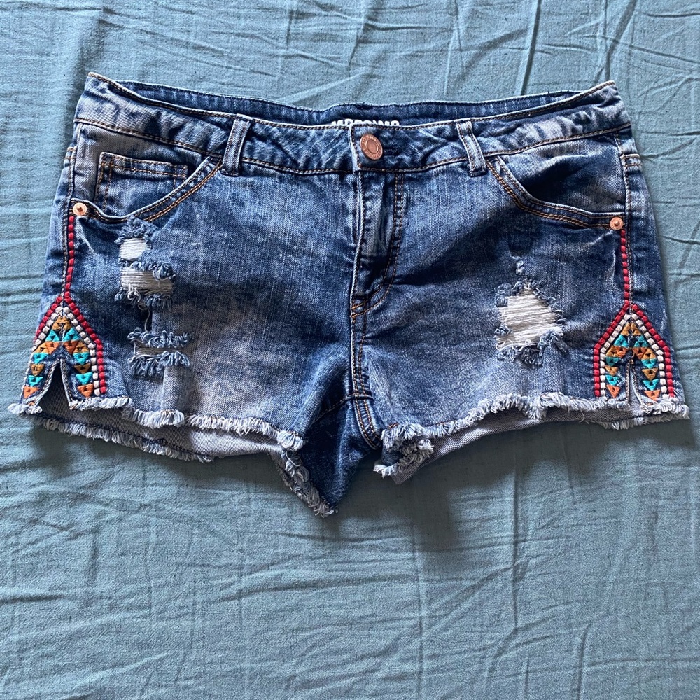 Embellished shorts